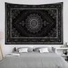 Customizable Luxury American Retro Cartoon Tapestry Bohemian Wall Decor Mandala Pattern Home Adornment