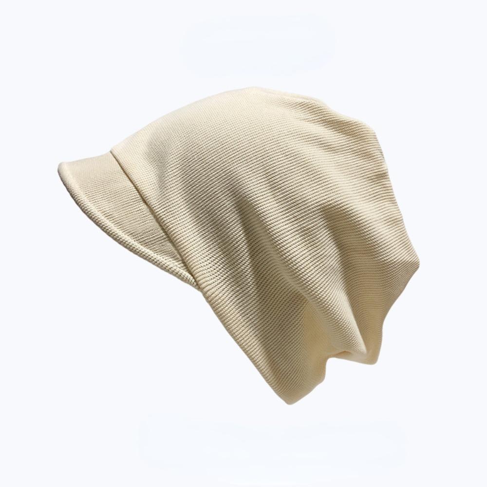 Solid Color Slouchy Baggy Caps Keep Warm Skull Cap Chemo Cap Beanie Hat Autumn Winter