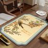 Прямоугольный чайный коврик, впитывающий и быстросохнущий чайный поднос для дома, гостиной, ковер, быстросохнущий коврик