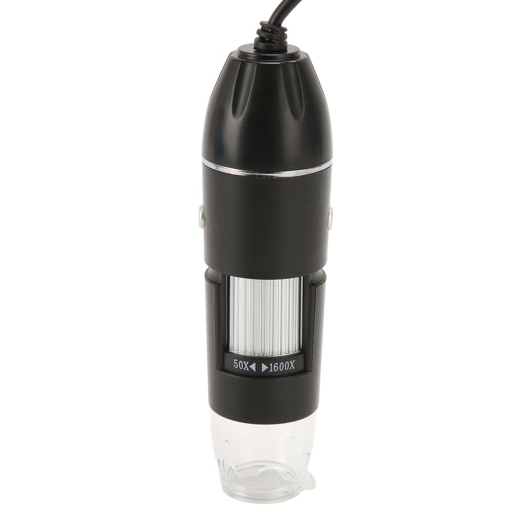 Цифровой микроскоп USB Type C Micro USB 3 в 1 Увеличение от 50X до 1600X 8 светодиодов Увеличительная камера
