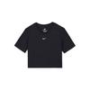 Sportswear Essential Cropped Round-Neck Short-Sleeve T-Shirt Women Tops Black DD1329-010