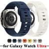 Спортивные ремешки для Samsung Galaxy Watch Ultra Band 47 мм для мужчин и женщин Мягкие силиконовые ремешки для замены водонепроницаемого ремешка для Galaxy Watch 7 Ultra