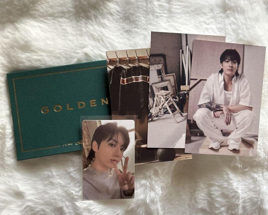 [Б/У] Jungkook GOLDEN Ограниченное издание BARNES & NOBLE