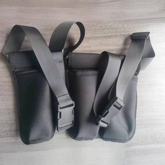 Сумка для массажных бутылок, держатель для лосьона и эфирного масла на пояс с регулируемым ремнем, кобура для массажиста на 1 или 2 бутылки, легкий доступ