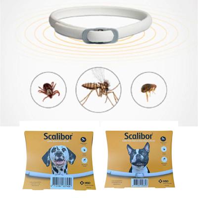 12 месяцев, белый, ошейник против паразитов, против блох, против клещей, лейшманиоза, для маленьких и средних собак
