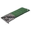 Captain Stag Grande 1400 Winter Sleeping Bag with Minimum Temperature Envelope-Style Pillow, Green, 5°C (M-3471)