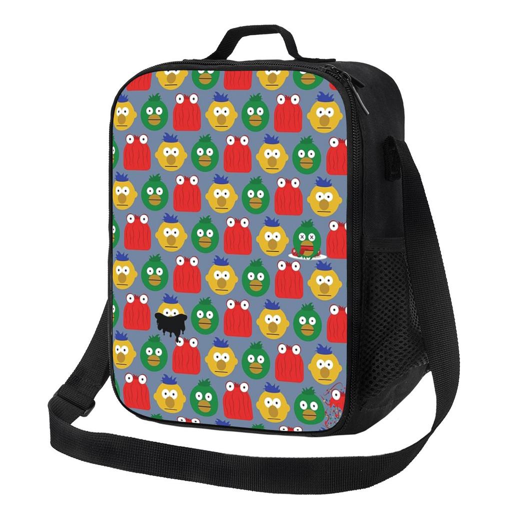 DHMIS Character Pattern Lunch Bags Insulated Bento Box Portable Lunch Tote Picnic Bags Thermal Bag for Woman Student Travel