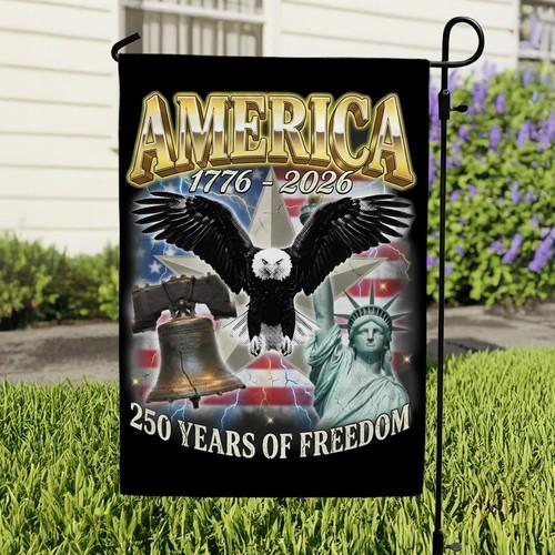 250th Anniversary USA ag Patriotic Garden Banner Decor XXQ
