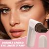 Winged Eye End Stamp Double-Tip Women Makeup Eye End Wing Stamp Waterproof Stencil Portable Quick Drying Eyeliner Cosmetics