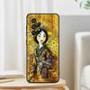 Аниме Девушка Мулан Крутой Для Samsung A53 A52 A33 A32 A51 A71 A21S A13 A73 A50 A22 A23 A03 A72 A54 A12 5G Черный TPU Чехол Для Телефона
