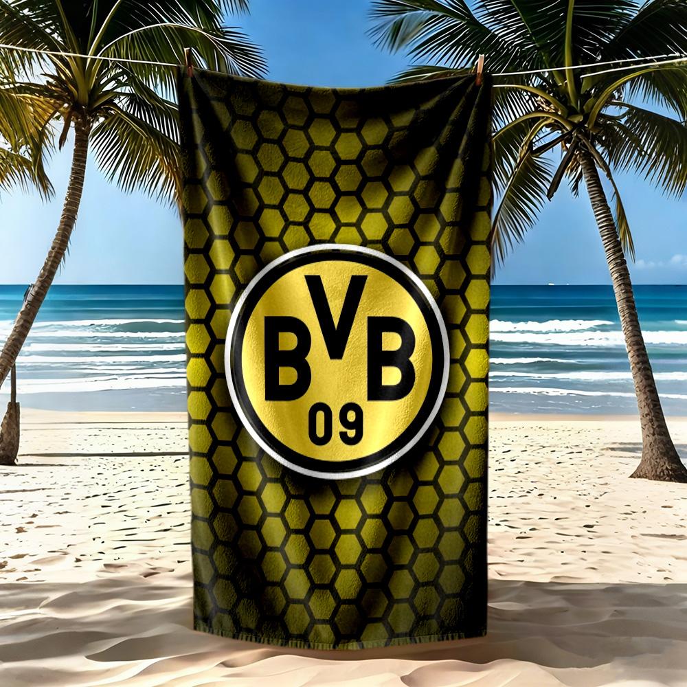 Borussia Dortmund Beach Towel Super Soft Microfiber Quickdry Fabric Comfortable Lightweight Perfect For Traveling Yoga Camping And Swimming