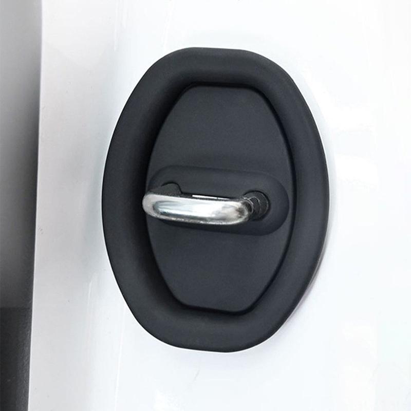 Universal Car Door Mute Damping Cushion Silicone Door Lock Buckle Car Door Anti-Collision Protective Cover
