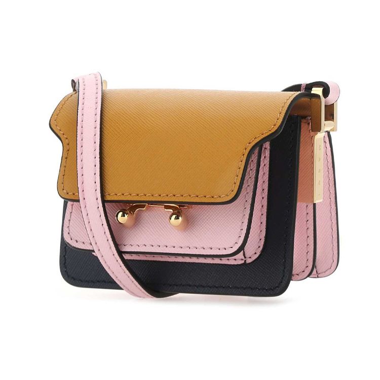 Marni Fashion Versatile Leather Crossbody Bag Medium Women Bags SBMP0079U1LV520-Z413N