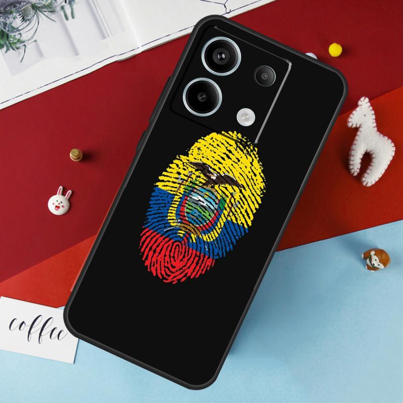 Чехол с флагом Эквадора для Xiaomi Redmi Note 13 12 10 8 9 11 Pro 12S 10S 11S Redmi 13C 10A 10C 9C 12C Cover