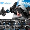 360° Automatic Clamping 10W Qi Wireless Fast Car Charger  Mount Air Vent Cell Ph