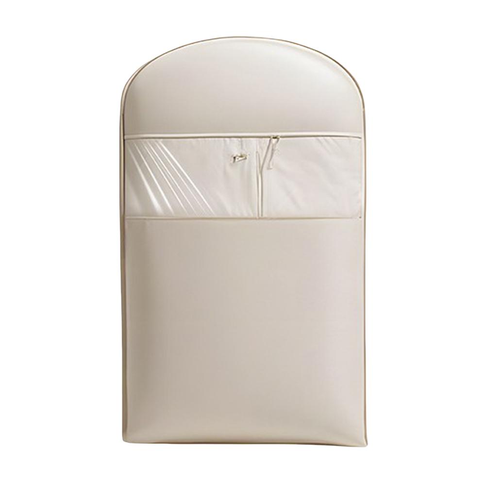 Space Saving Hanging Garment Bag Transparent Visibility Dust Cover Clothes Bags Down Coat Compression Dust Cover for Down Coat