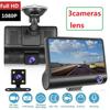 4-дюймовый HD-ночной автомобильный видеорегистратор с видеорегистратором, 4,0-дюймовый видеорегистратор, автоматическая камера, 3 объектива камеры с камерой заднего вида