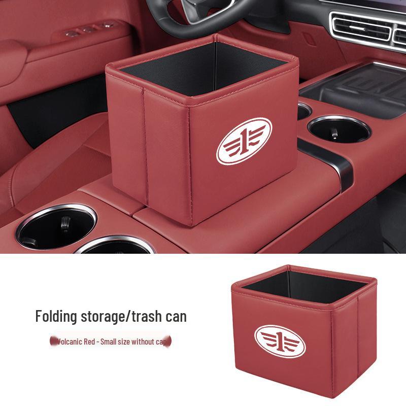 Car Storage Boxes/Folding Trash Cans for FAW Weizhi V2/V5, Xiali N5/N7, Junpai D50/A70
