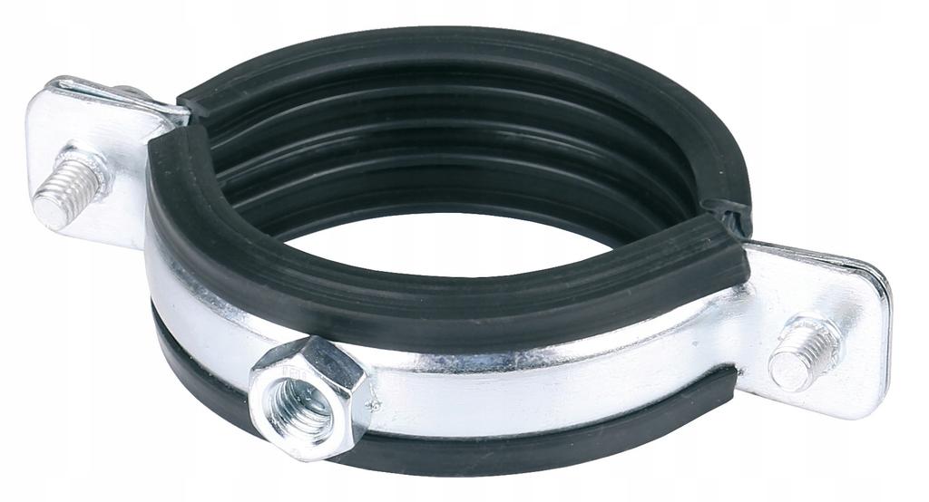 Pipe Clamp Holder For 32-37 Mm 1 Inch Pipes With Rubber