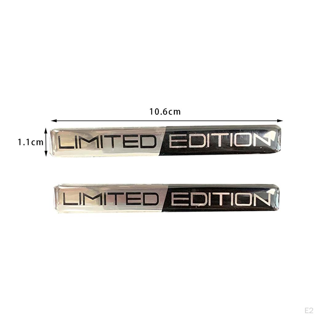 Наклейки на автомобиль, боковая наклейка, прочная задняя наклейка на багажник, значок премиум-класса для большинства