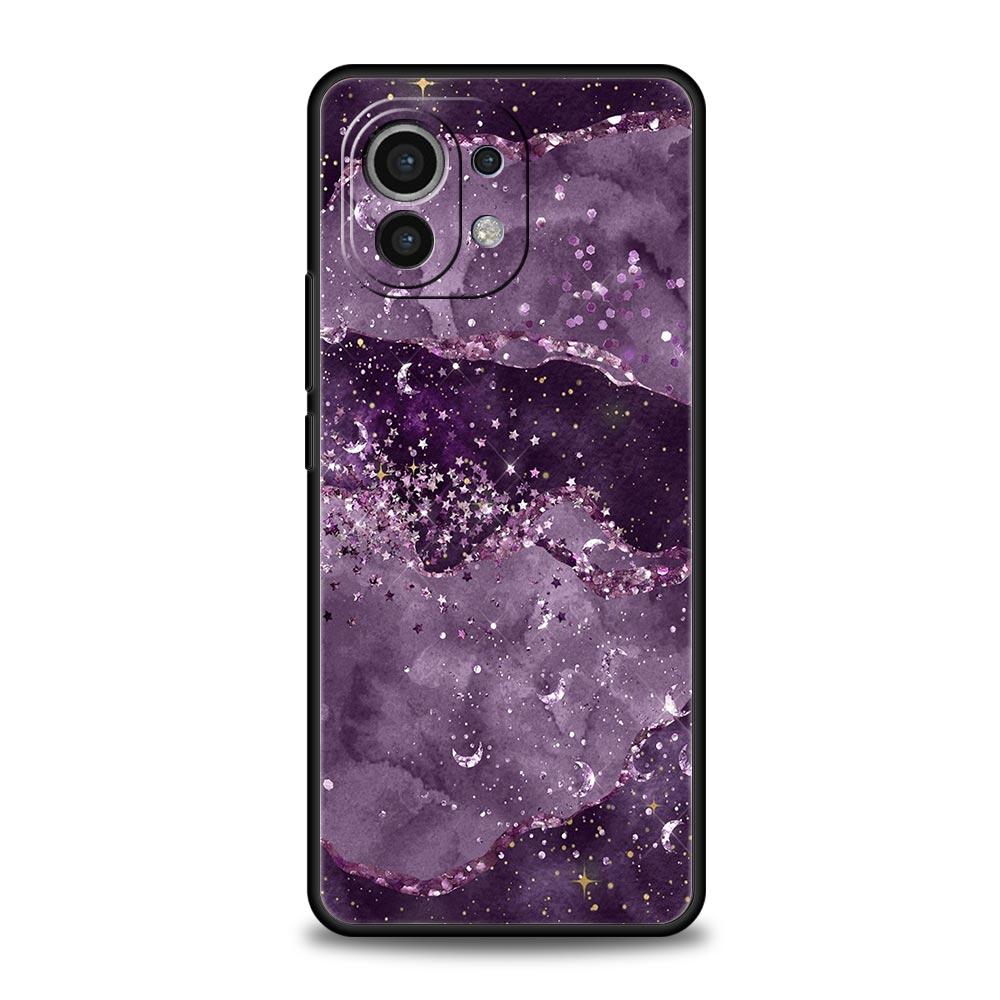 Чехол для телефона Glitter Agate Marble Art для Xiaomi Poco X4 X3 NFC F3 F4 M3 M4 Mi Note 12T 10 12 11 Ultra 11T Pro 10T Lite 9T