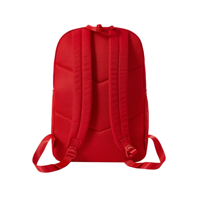 Skechers Fabric Commute Business Travel Laptop Backpack Large Capacity Multi Compartment Backpack Unisex Racing Red L424K129-001W