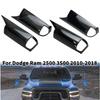 Для Dodge Ram 2500 3500 2010-2018 Автомобильное Зеркало Заднего Вида Боковое Зеркало Крышка Накладка На Крыло Внешняя Облицовка Двери С Поворотником ABS Карбон