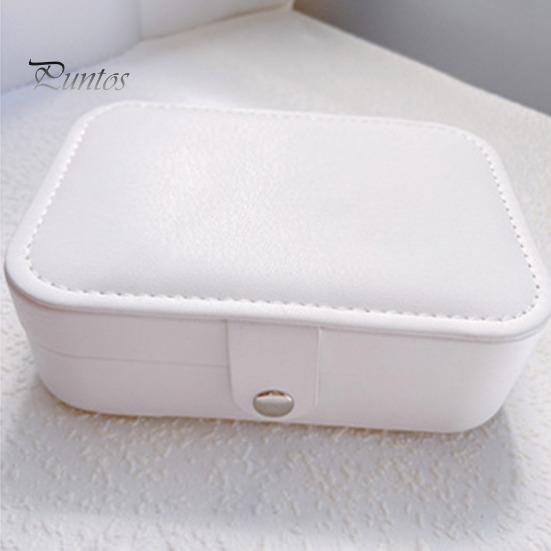 Коробка для хранения ювелирных изделий, держатель для сережек, ожерелий, большая вместимость, несколько отделений, легкий портативный органайзер для ювелирных изделий