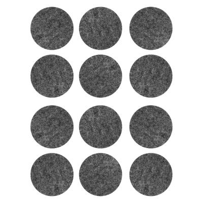 Self-adhesive Felt Pads Gray (set of 12) FI 25mm Vorstahl