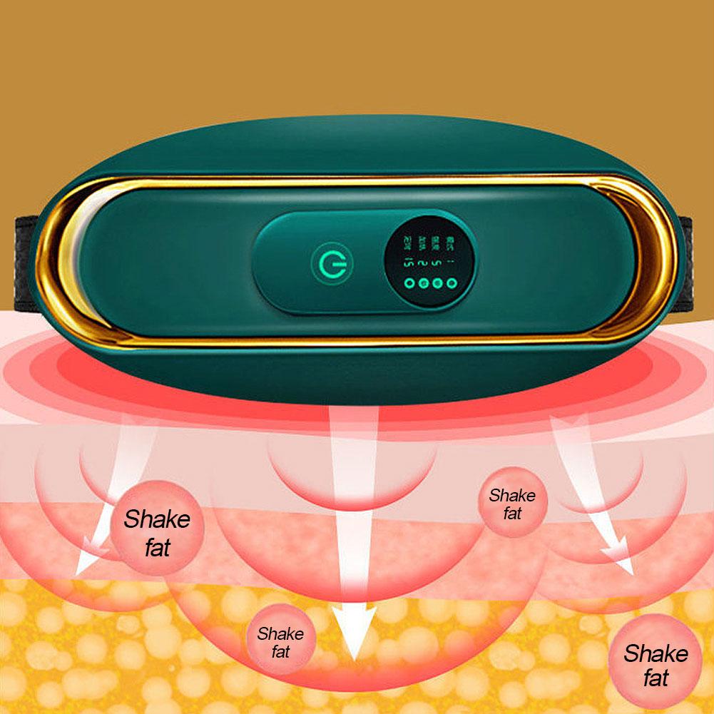 Новый электрический тренажер для похудения, тренажеры для фитнеса, дымоход, тонкий живот, артефакт для похудения, бытовой женский пояс для похудения