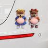 3D Стикер на живот питомца Мягкий противоударный Стикер Мультяшный котенок/щенок Наклейка с большим животом Милые амортизирующие защитные наклейки для телефонов, автомобилей, домашнего использования