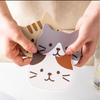 1pc Cat Coasters, Silicone Cute Coasters Easy To Clean, Fun Coaster Non Slip Hot Pads for Drinks, Coffee Table Dinning Room Decorations for Cat Lovers