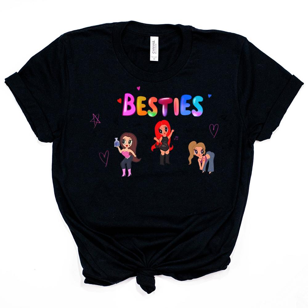 Karol G Tshirt Karol G Besties Shirt Y2k 90s Retro Graphic Tee Mañana Será Bonito 2023 Concert Shirt Shirts Cute Fans Tops Gift