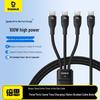 Baseus 3-в-1 100 Вт Быстрозарядный кабель Type-C
