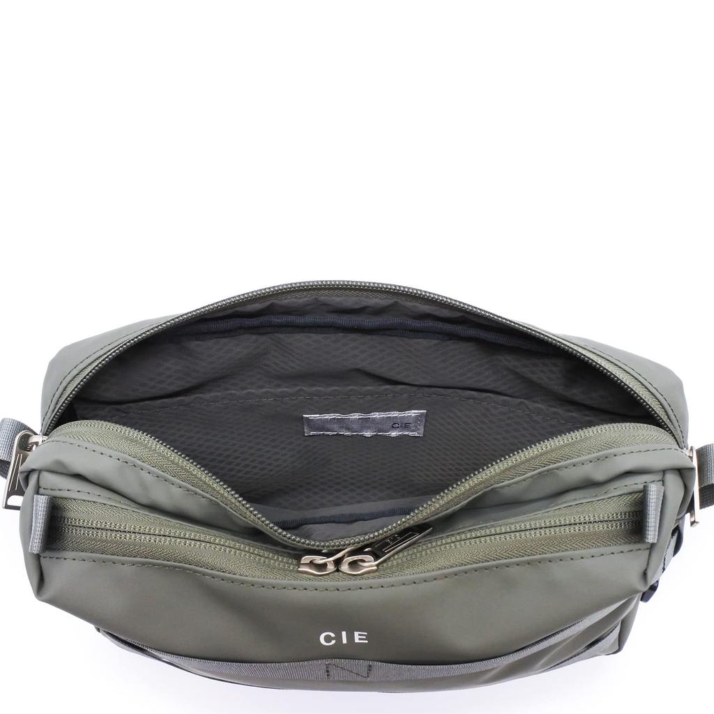 CIE Shoulder Made in Cordura Body for Men and Women GRID-3 Bag, Black, Lightweight, Waterproof, Japan, 2-Way Bag/Sling Bag,