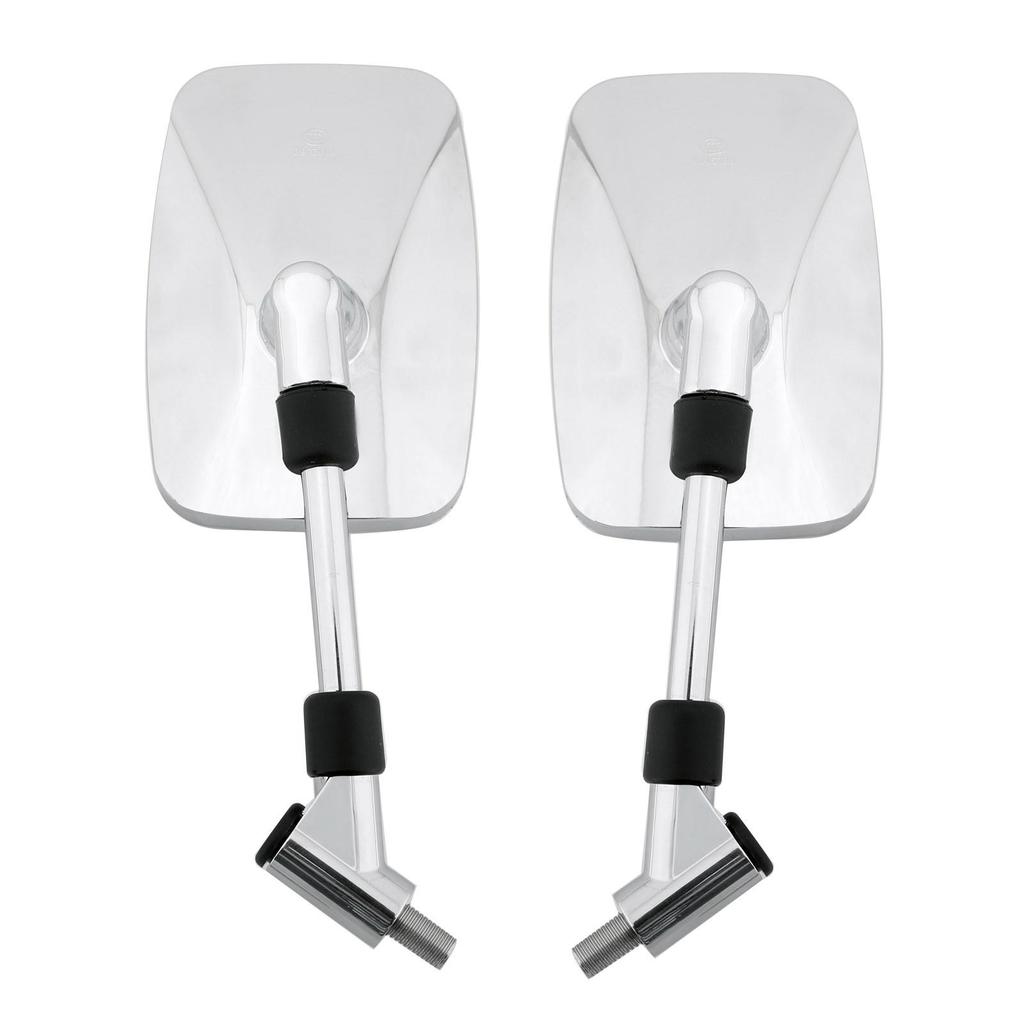 Rectangle 10MM Rear View Mirrors For Suzuki VS600 VS750 VS800 VL800 VZ800 VL1500