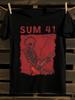 Футболка с графикой Череп и SUM 41
