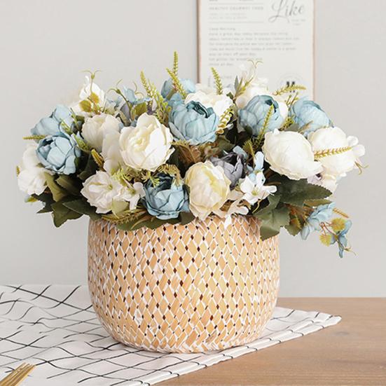 1шт искусственный пион свадебный цветок цветок дома гостиная партия украшение комнаты
