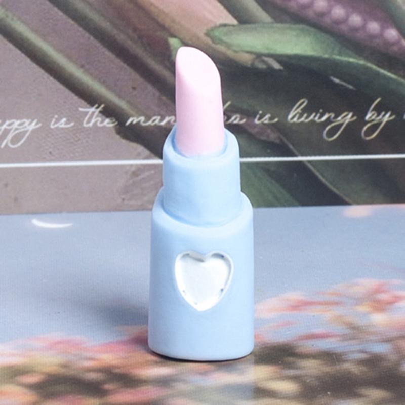 5 шт. Миниатюрная милая помада Имитация косметики Сделай сам Игровые игрушки Кукольный домик