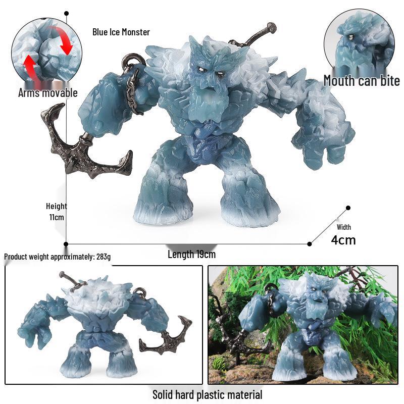 Dinosaur & Dragon Plastic Toy Set: Mythical Animal Figures for Kids