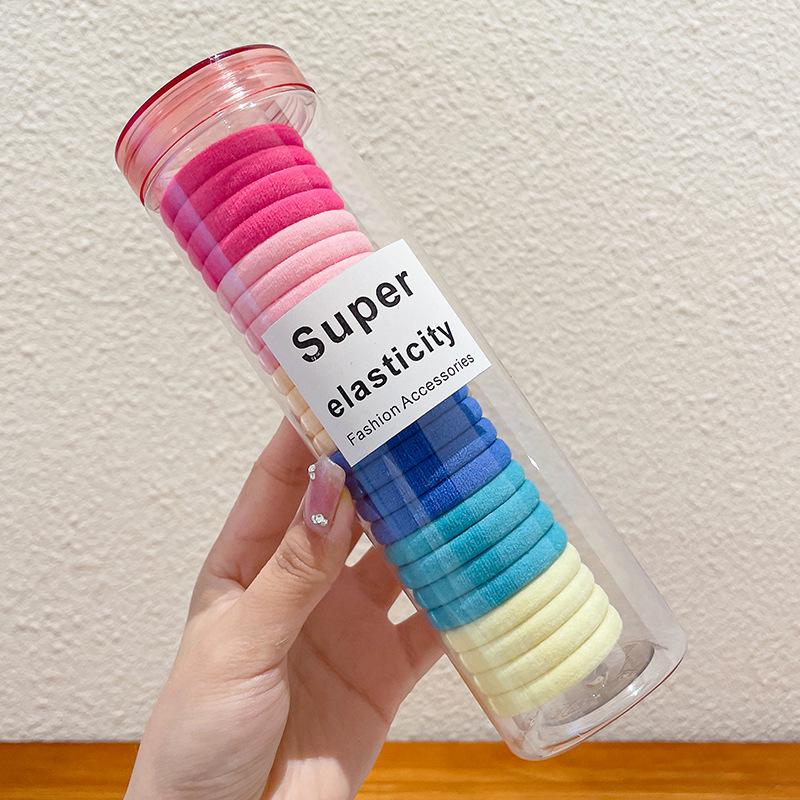 Высокоэластичная резинка для волос «конский хвост» для девочек – прочный, нежный и милый головной убор для детей.