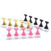 1 Set Nail Holder Practice Display Stand Acrylicshowing Shelf