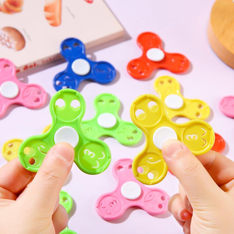 Creative Expression Bearingless Plastic Fingertip Gyroscope Children Toy