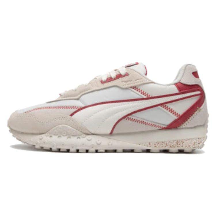 Puma Blktop Rider Comfortable Round Toe Versatile Lightweight Low Top Casual Shoes Unisex Casual Shoes Off-White 397194-01
