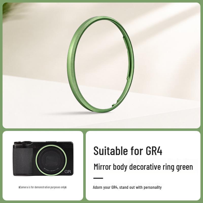 Декоративное алюминиевое кольцо объектива для камеры Ricoh GR4/GRIV Четвертого поколения