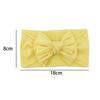 PL Newborn Infant Baby Headband Big Bow Headband Baby Girl Headbands Baby Knotted Bow Headwear