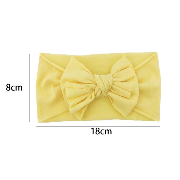 PL Newborn Infant Baby Headband Big Bow Headband Baby Girl Headbands Baby Knotted Bow Headwear