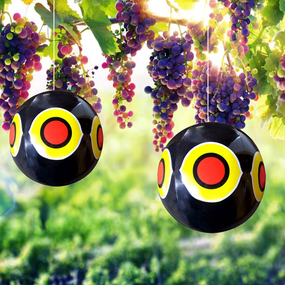 40 см Шары с глазом отпугиватель Птиц Визуальный отпугиватель Шары с глазом отпугиватель Голубей Дятлов Отпугиватель птиц для сада на улице