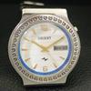 ВИНТАЖНЫЕ МУЖСКИЕ АВТОМАТИЧЕСКИЕ ЧАСЫ ORIENT ЯПОНИЯ С БЕЛЫМ ЦИФЕРБЛАТОМ a700155-5