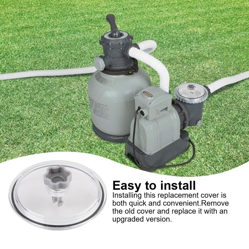 Equipped With Valves And O-Rings Drain Valve Cover Sand Tank Filter Pool Pump Cover For Intex SF151110 ECO15110 SF80110-1